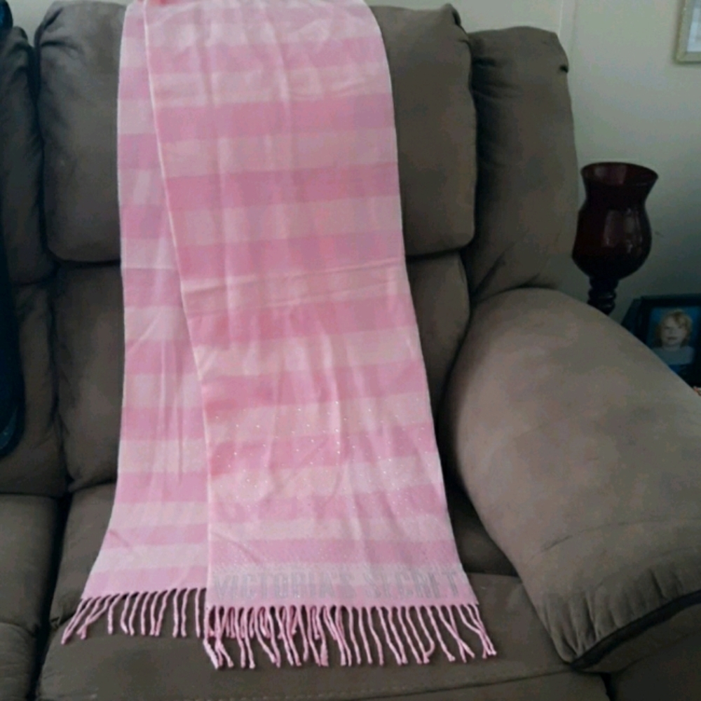 Nwot-Victoria's Secret Scarf w/ Rhinestones